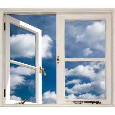 Fenster mit Himmel