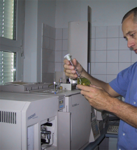 Chemiker im Labor