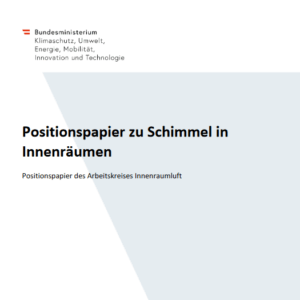 Positionspapier „Schimmel in Innenräumen“