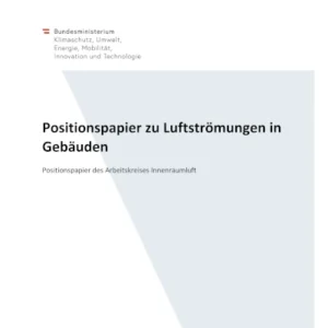 Positionspapier „Luftströmungen in Gebäuden“