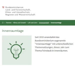 Innenraumtage des BMLUK