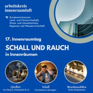 Innenraumtag 2026: „Schall und Rauch in Innenräumen“